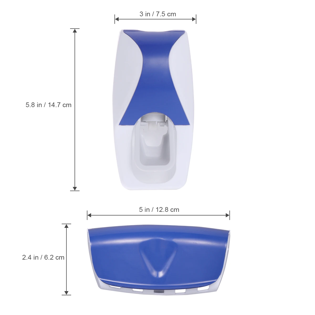 Automatic Toothpaste Dispenser Squeezer Kit Blue Holder 5 Brushes Clean No Amount Toothbrush Stand
Automatic Toothpaste Dispenser Squeezer Kit Blue Holder 5 Brushes Clean No Amount Toothbrush Stand
