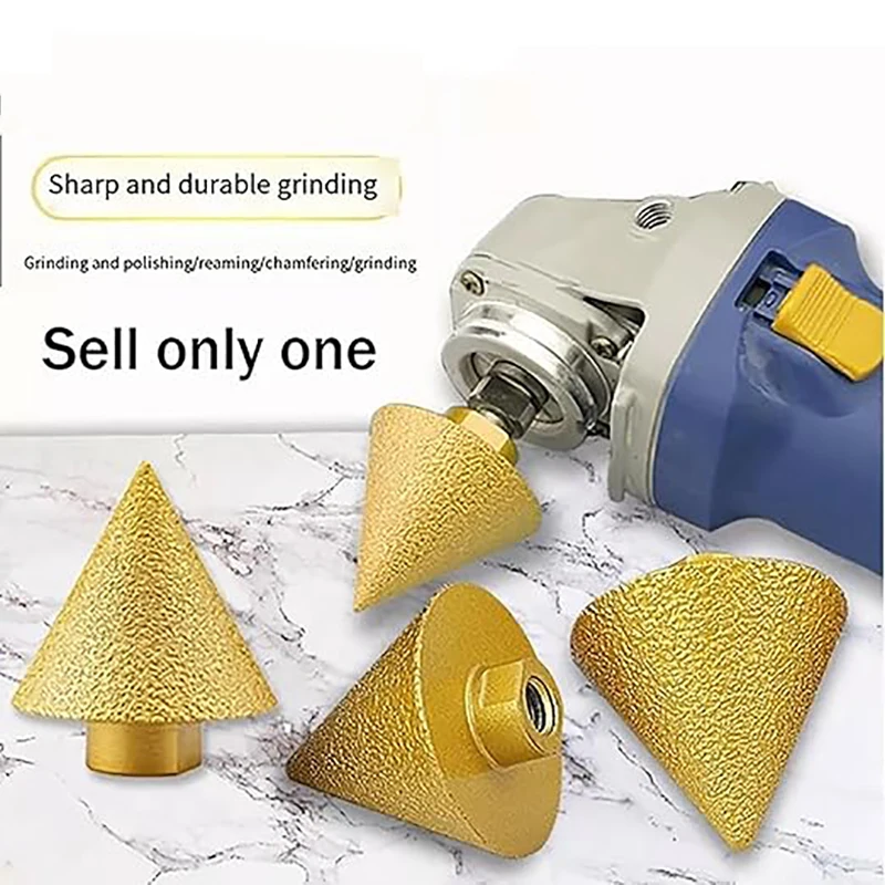 1 шт. M14 алмазное сверло для фаски для плитки, мрамора, кварца, зенковки, инструменты для удаления заусенцев, 38/50, сверло, инструменты
1 шт. M14 алмазное сверло для фаски для плитки, мрамора, кварца, зенковки, инструменты для удаления заусенцев, 38/50, сверло, инструменты