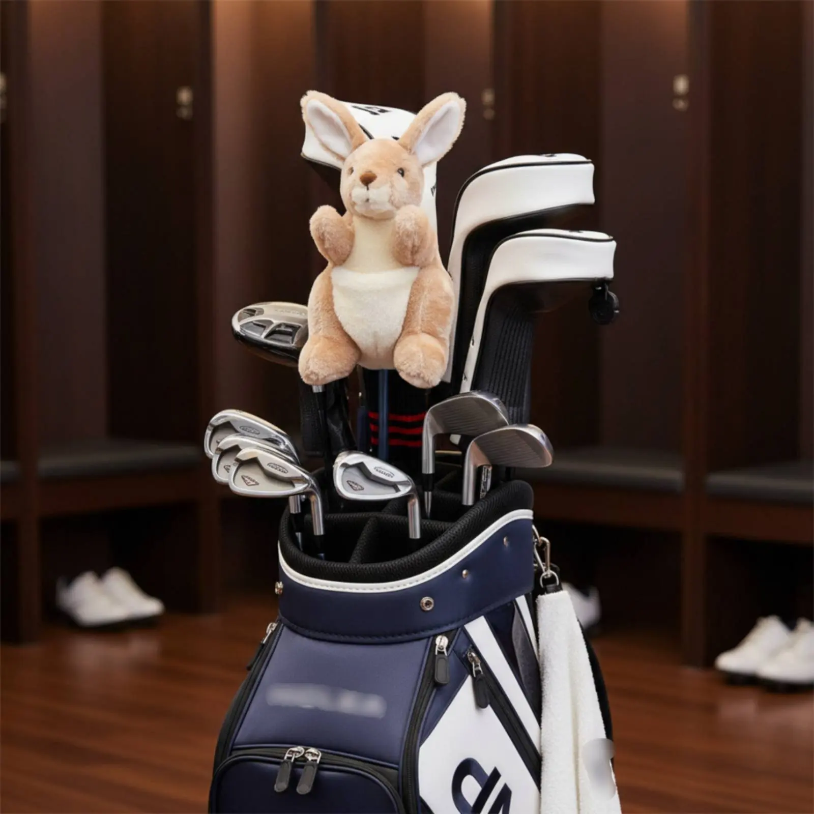 Kangaroo Golf Headcover Lightweight Cute Kangaroo Club Cover Golf Driver Head Cover Easy to Clean Sports Accessory Tailored Fit
Kangaroo Golf Headcover Lightweight Cute Kangaroo Club Cover Golf Driver Head Cover Easy to Clean Sports Accessory Tailored Fit