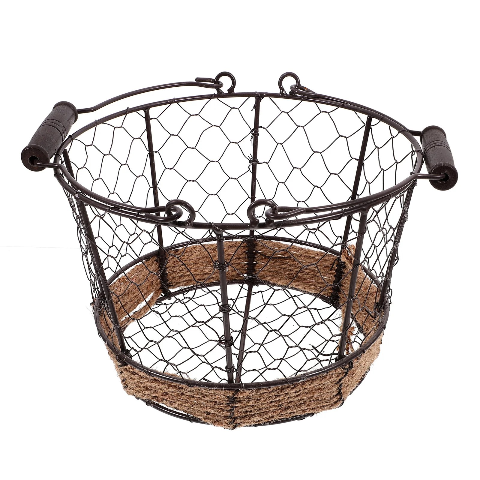 1pcs Iron Storage Basket Rustic Wire Baskets For Kitchen Organizing Fruit Vegetable Snack Bread Storage Holder Desktop Sundry
1pcs Iron Storage Basket Rustic Wire Baskets For Kitchen Organizing Fruit Vegetable Snack Bread Storage Holder Desktop Sundry