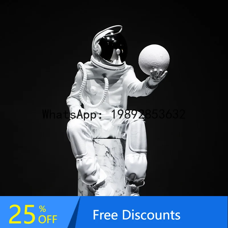 Large Astronaut Floor Statue Space Theme Decorative Sculpture Art
Large Astronaut Floor Statue Space Theme Decorative Sculpture Art