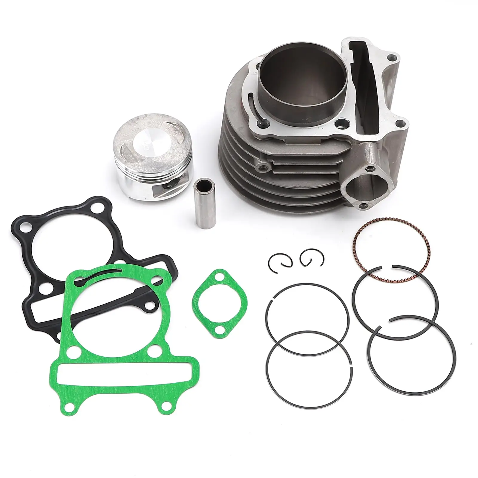 Kit de reconstrucción de extremo superior cilíndrico con junta de anillo de pistón para motor chino GY6 de 125 cc 150 cc 152QMI
Kit de reconstrucción de extremo superior cilíndrico con junta de anillo de pistón para motor chino GY6 de 125 cc 150 cc 152QMI