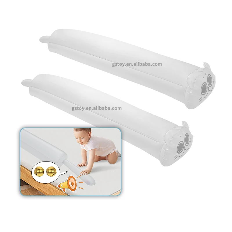 STLF New Cat Shaped Toddler Bed Crib Bumper Small Bell Tail Interactive Toddler Bedside Barrier Inflatable Bed Rail for Kids Bab
STLF New Cat Shaped Toddler Bed Crib Bumper Small Bell Tail Interactive Toddler Bedside Barrier Inflatable Bed Rail for Kids Bab