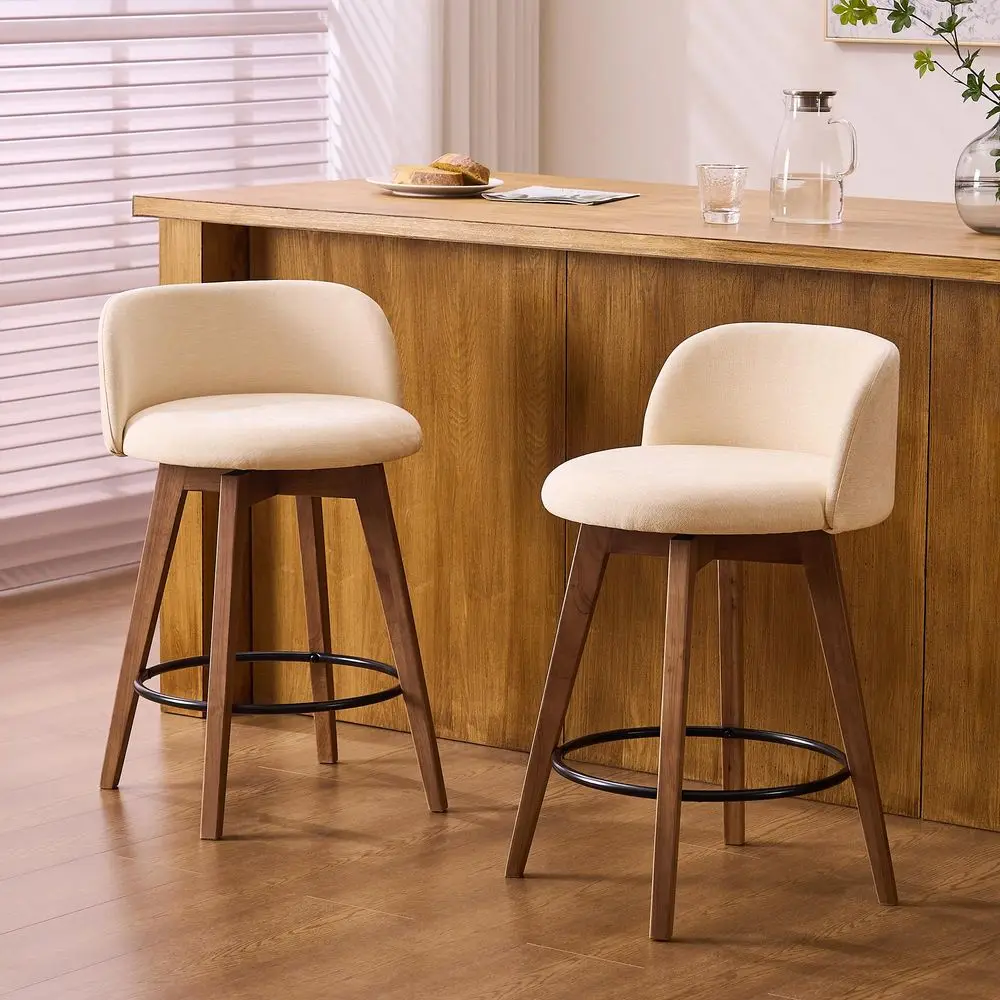 26 Counter Height Bar Stools Set of 2 Mid Century Modern Farmhouse Swivel Barstools Chenille Fabric Upholstered Bar Height Isla
26 Counter Height Bar Stools Set of 2 Mid Century Modern Farmhouse Swivel Barstools Chenille Fabric Upholstered Bar Height Isla