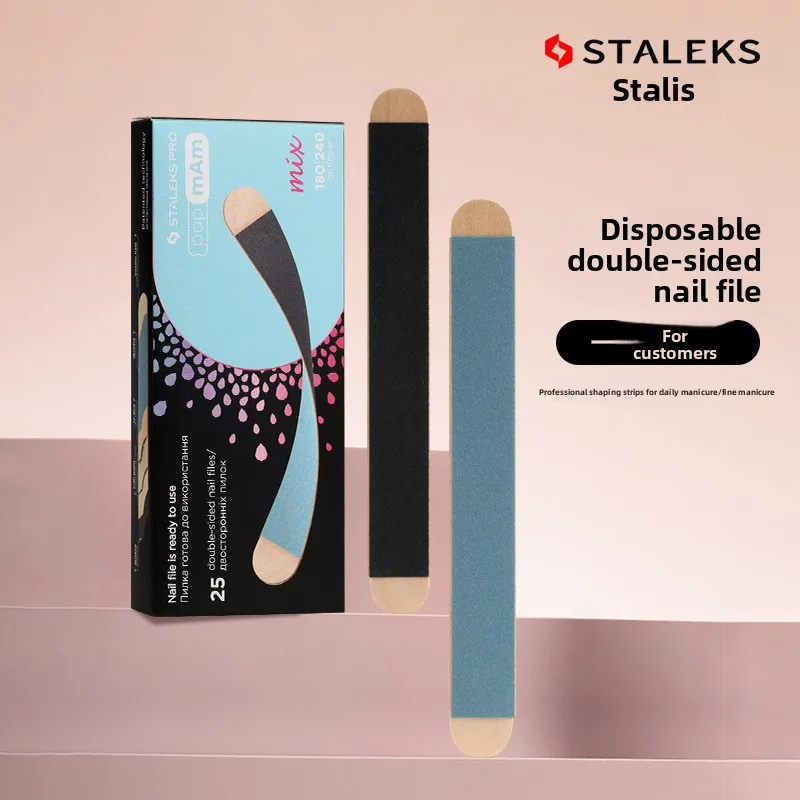 STALEKS Imported nail art double-sided thin rubbing strip polishing soft manicure nail file DWCMix
STALEKS Imported nail art double-sided thin rubbing strip polishing soft manicure nail file DWCMix