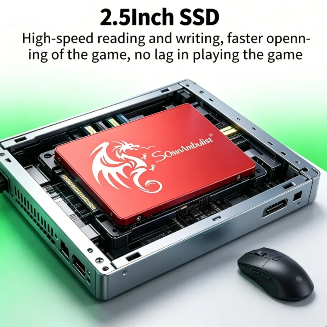 Must Buy Wide Compatibility New SomnAmbulist 2.5 Inch Sata3 SSD 64GB To 512GB Solid State Drive For All PC Laptop
Must Buy Wide Compatibility New SomnAmbulist 2.5 Inch Sata3 SSD 64GB To 512GB Solid State Drive For All PC Laptop