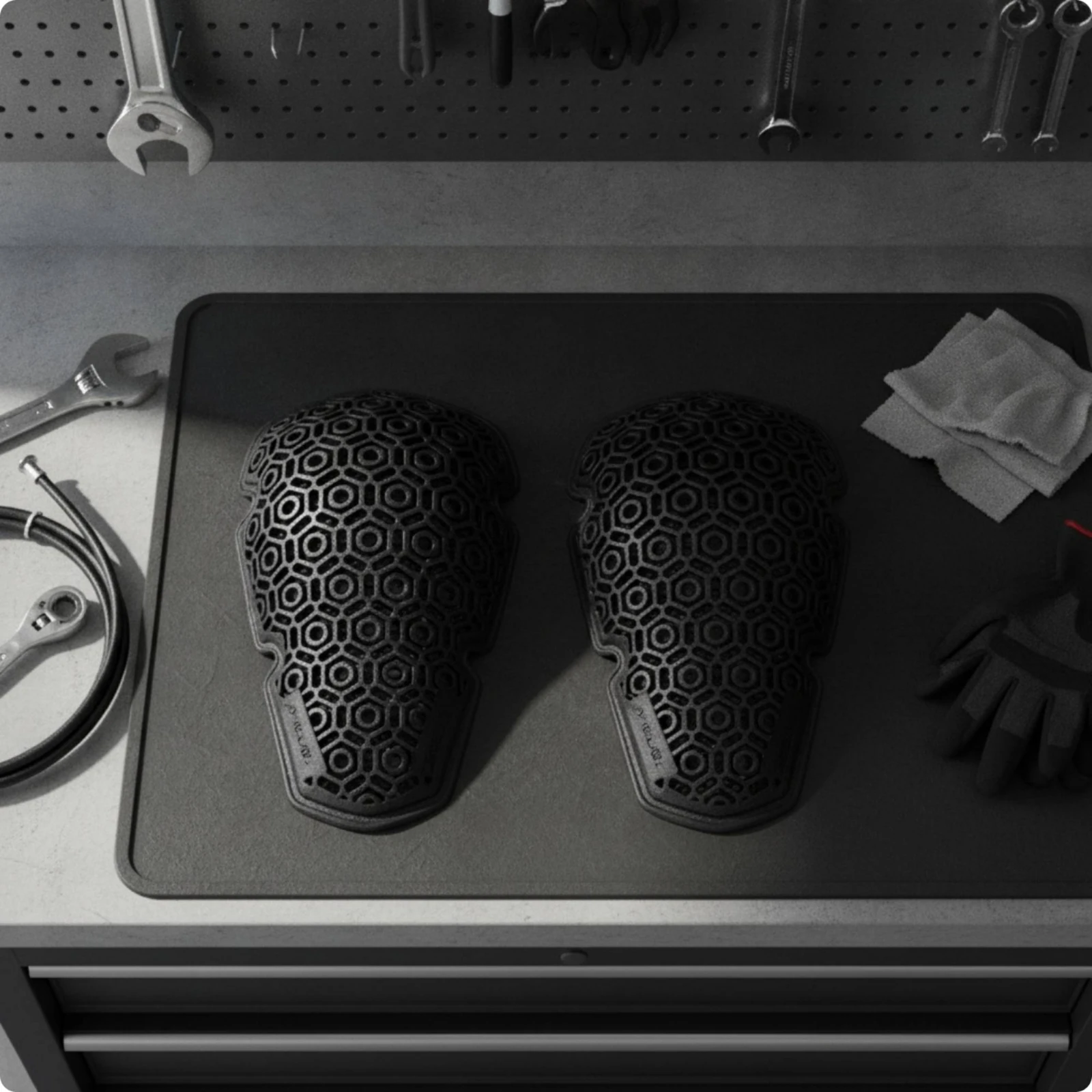 Motorcycle Knee Protectors Ventilated Knee Protectors with Lattice Design Protective Pads CE Certified Pads Lightweight
Motorcycle Knee Protectors Ventilated Knee Protectors with Lattice Design Protective Pads CE Certified Pads Lightweight