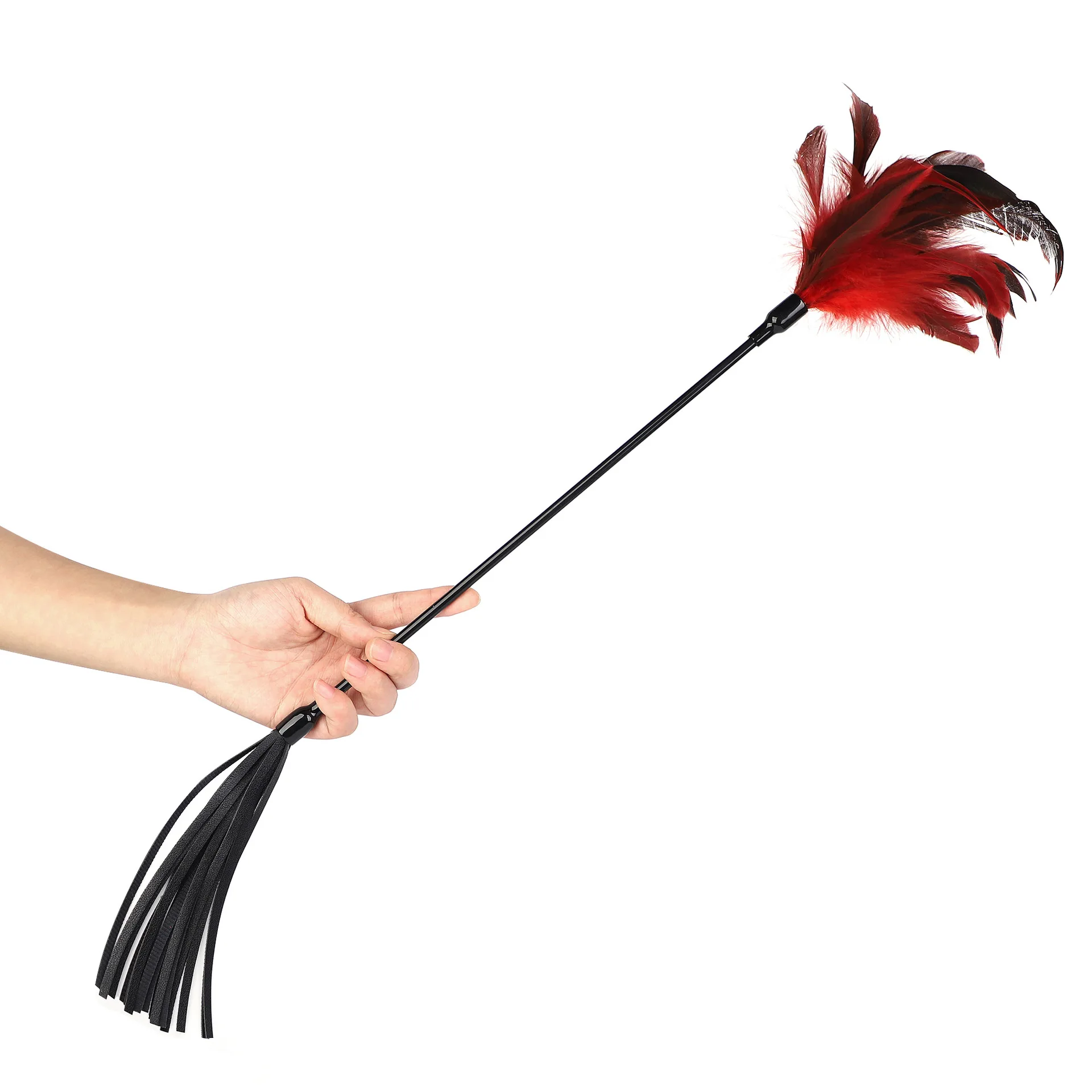Батіг для лошади с перьями 64 см, весло с кисточками из искусственной кожи, хитанские батоги, реквизит для косплея
Батіг для лошади с перьями 64 см, весло с кисточками из искусственной кожи, хитанские батоги, реквизит для косплея