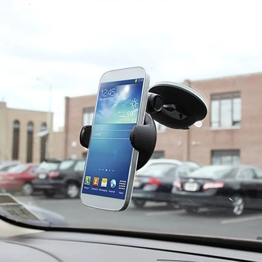 Universal Phone Holder Dashboard Mount with Strong Suction Cup Adjustable Stand for Mobile Phones Suitable for Car Interior Use
Universal Phone Holder Dashboard Mount with Strong Suction Cup Adjustable Stand for Mobile Phones Suitable for Car Interior Use