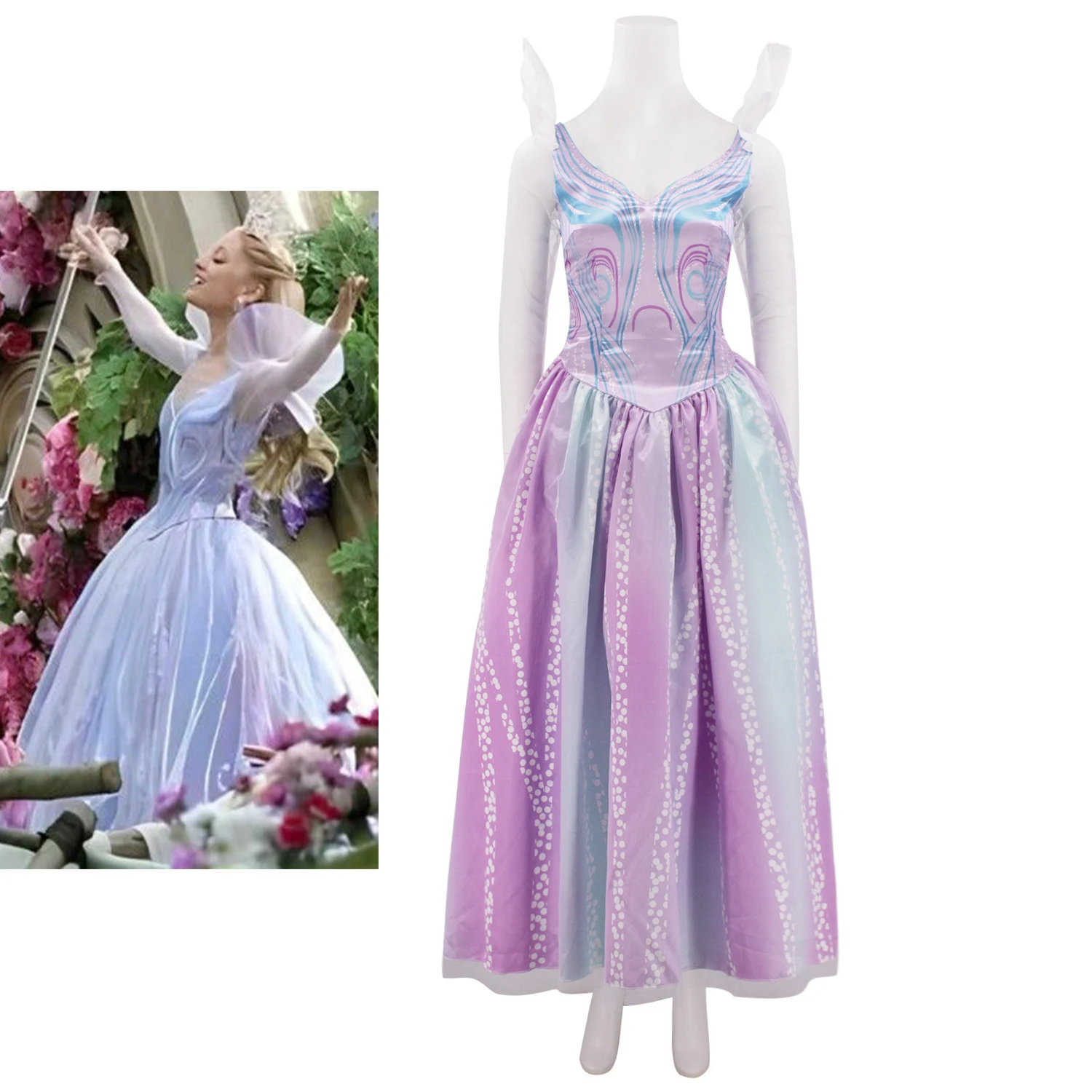 Glinda Косплей Костюм Ведьмы Женщины Фантазия Волшебное Платье Хэллоуин Карнавал Рождественская Вечеринка Королева Маскировка Бальное Платье
Glinda Косплей Костюм Ведьмы Женщины Фантазия Волшебное Платье Хэллоуин Карнавал Рождественская Вечеринка Королева Маскировка Бальное Платье