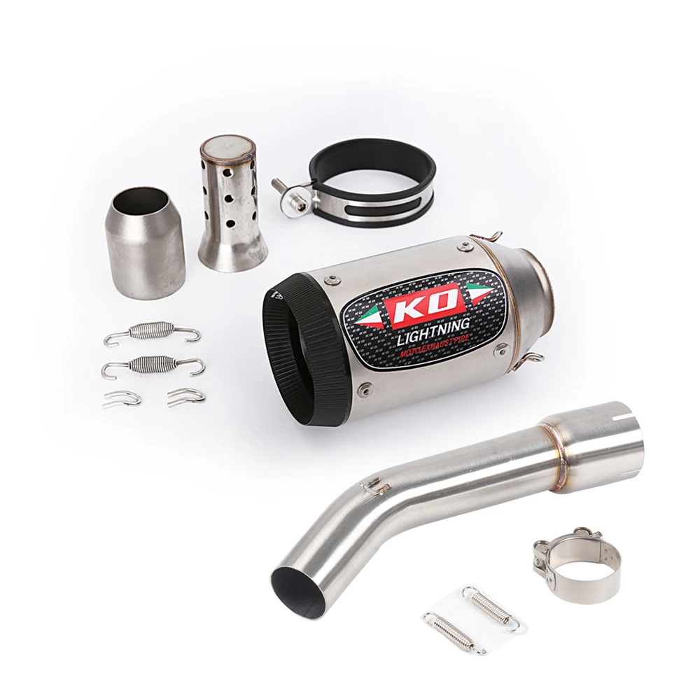 For YAMAHA FZ1 2006-2016 Motorcycle Exhaust Muffler Stainless Steel Middle Link Pipe With DB Killer
For YAMAHA FZ1 2006-2016 Motorcycle Exhaust Muffler Stainless Steel Middle Link Pipe With DB Killer