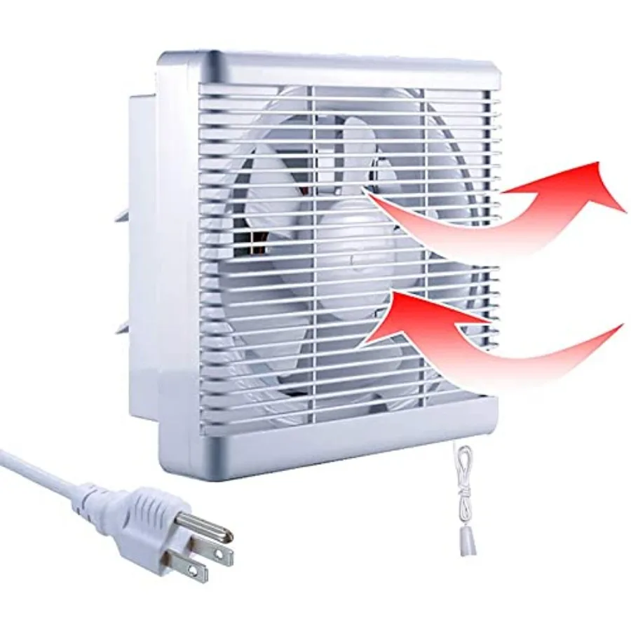 6 Small Window Shutter Exhaust Fan x 145CFM 25W Wall-Mounted Ventilation Fan Air Extractor for Bathroom Home Bedroom Attic φ6 c
6 Small Window Shutter Exhaust Fan x 145CFM 25W Wall-Mounted Ventilation Fan Air Extractor for Bathroom Home Bedroom Attic φ6 c
