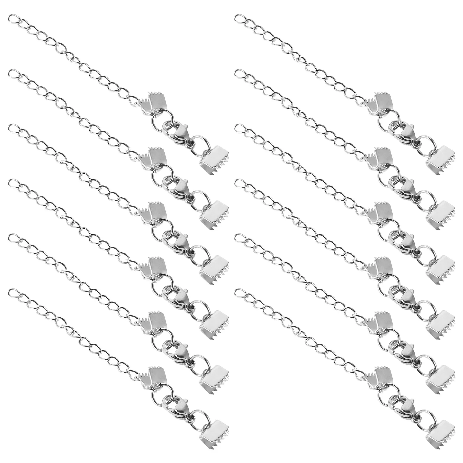 12pcs Stainless Steel Pinch Crimp Ends For Ribbon Choker Bookmark Clamps Fasteners Durable Jewelry Making Findings
12pcs Stainless Steel Pinch Crimp Ends For Ribbon Choker Bookmark Clamps Fasteners Durable Jewelry Making Findings