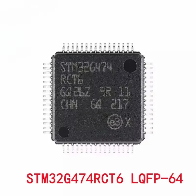 STM32G474RCT6 STM32G474 32G474RC STM32 G474RCT6 LQFP-64 ARM Cortex-M4 32-bit Microcontroller MCU IC Controller Chip New Original
STM32G474RCT6 STM32G474 32G474RC STM32 G474RCT6 LQFP-64 ARM Cortex-M4 32-bit Microcontroller MCU IC Controller Chip New Original