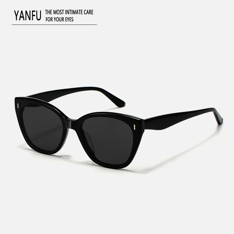 Cat Eye 2025 New Acetate Retro Sunglasses Woman Black Driving Glasses Women Fashion Lady UV400 Popular Eyeglasses Female 143mm
Cat Eye 2025 New Acetate Retro Sunglasses Woman Black Driving Glasses Women Fashion Lady UV400 Popular Eyeglasses Female 143mm