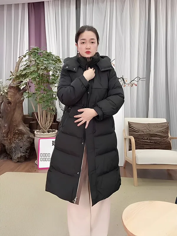 Женское длинное зимнее пуховое пальто выше колена, утепленное, с поясом на талии, повседневное, приталенное, белое, с наполнителем из пера, FSY5...
Женское длинное зимнее пуховое пальто выше колена, утепленное, с поясом на талии, повседневное, приталенное, белое, с наполнителем из пера, FSY5...