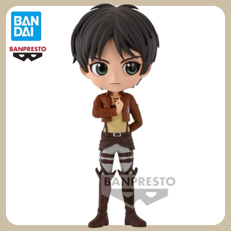 Bandai 100% Official Banpresto Q posket Attack on Titan Anime Figure Eren Yeager Type A 14cm Boys Toy Collection
Bandai 100% Official Banpresto Q posket Attack on Titan Anime Figure Eren Yeager Type A 14cm Boys Toy Collection