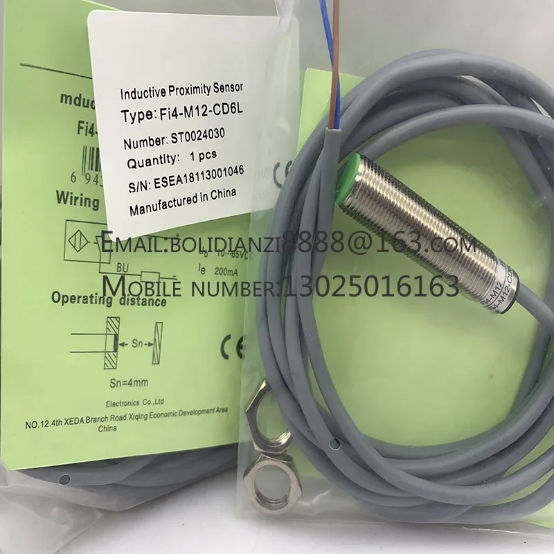The brand-new original sensor Fi4-M12-CA41L Fi4-M12-OA41L One year warranty in stock
The brand-new original sensor Fi4-M12-CA41L Fi4-M12-OA41L One year warranty in stock
