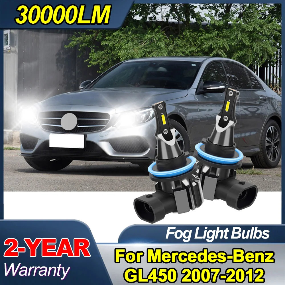 2PCS Fog Lights 6000K Cool White Halogen Bulb Replacement Built-in Driver CSP 12V For Mercedes-Benz GL450 2007-2012
2PCS Fog Lights 6000K Cool White Halogen Bulb Replacement Built-in Driver CSP 12V For Mercedes-Benz GL450 2007-2012