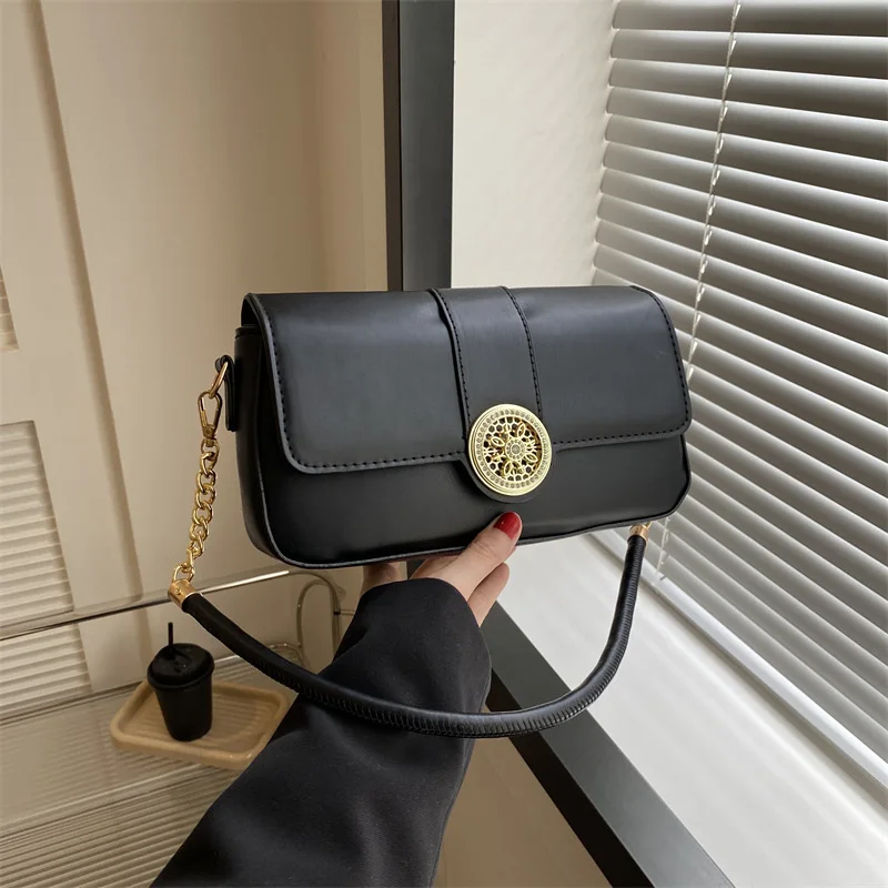 Vintage Handbags For Women Half-moon Leather Hasp Shoulder Crossbody Bag Luxury Designer Ladies Underarm Bags Hobo Fashion Bag
Vintage Handbags For Women Half-moon Leather Hasp Shoulder Crossbody Bag Luxury Designer Ladies Underarm Bags Hobo Fashion Bag