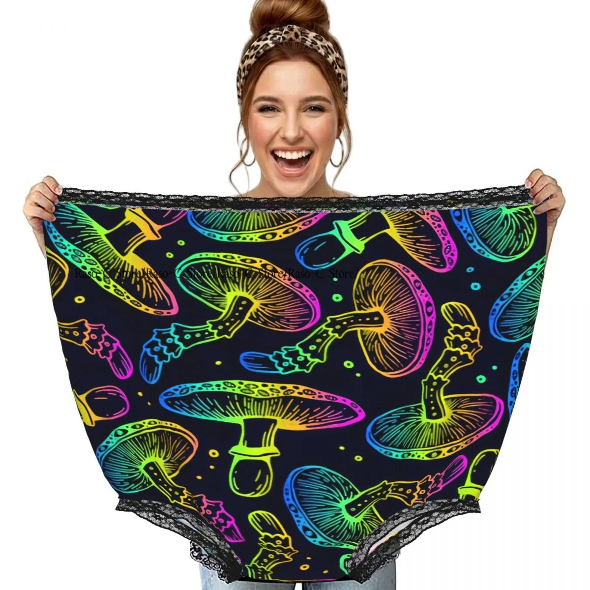 Cosmic Rainbow Psilocybin Mushrooms Grandma Underwear Interesting Prank Funny Gift Panties
Cosmic Rainbow Psilocybin Mushrooms Grandma Underwear Interesting Prank Funny Gift Panties