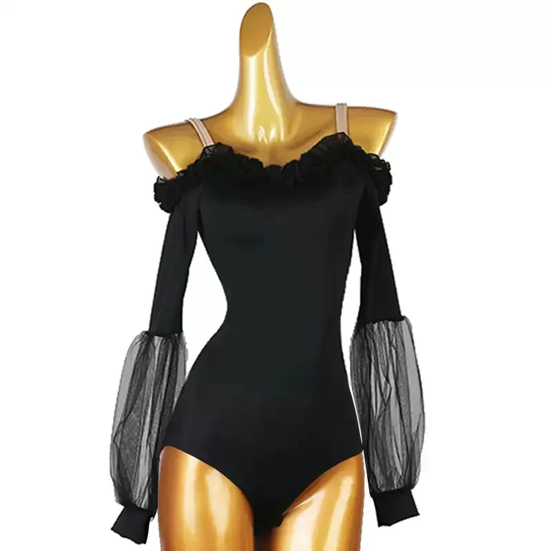 New Dance Suit Women Tops Dancewear Top Bodysuit For Latin Ballroom Modern Competition Dresses Waltz Stage Costume Body Leotard
New Dance Suit Women Tops Dancewear Top Bodysuit For Latin Ballroom Modern Competition Dresses Waltz Stage Costume Body Leotard