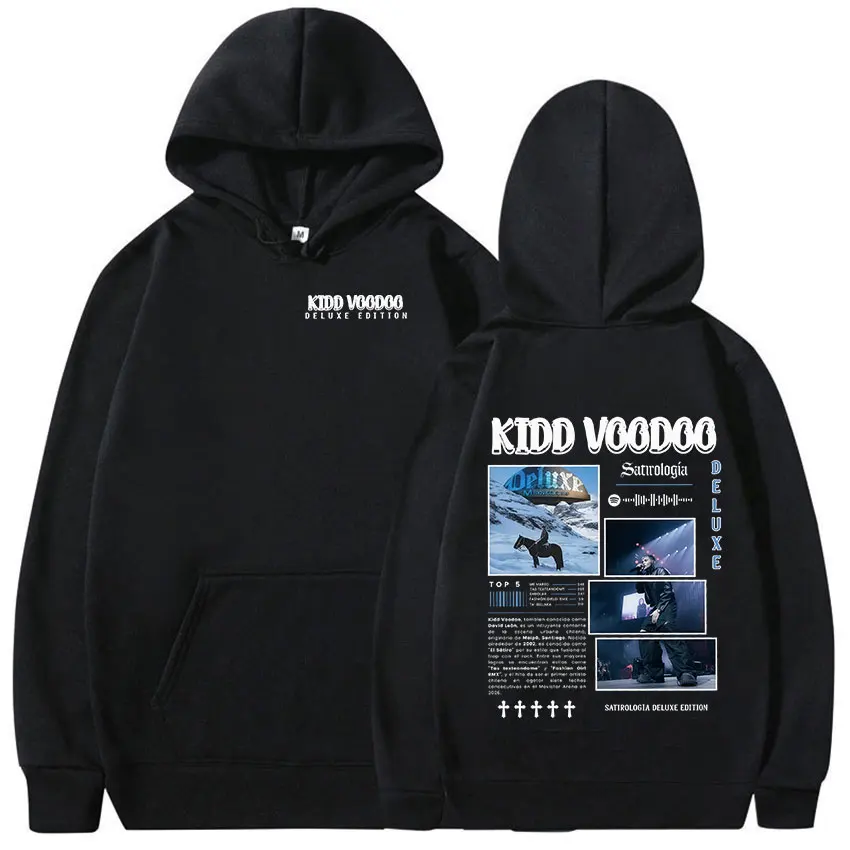 Rapper Kidd Voodoo DELUXE Tour 2026 Hoodie Men's Vintage Hip Hop Clothing Pullover Sweatshirt Fashion Long Sleeve Fleece Hoodies
Rapper Kidd Voodoo DELUXE Tour 2026 Hoodie Men's Vintage Hip Hop Clothing Pullover Sweatshirt Fashion Long Sleeve Fleece Hoodies