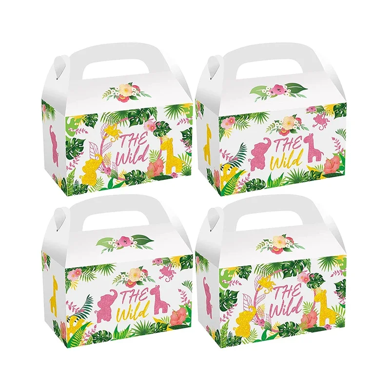 12pcs Wild One Girls Party Favors Jungle Safari Animal Card Box For Guest Birthday Gift Baby Shower Zoo Decoration Supplies
12pcs Wild One Girls Party Favors Jungle Safari Animal Card Box For Guest Birthday Gift Baby Shower Zoo Decoration Supplies