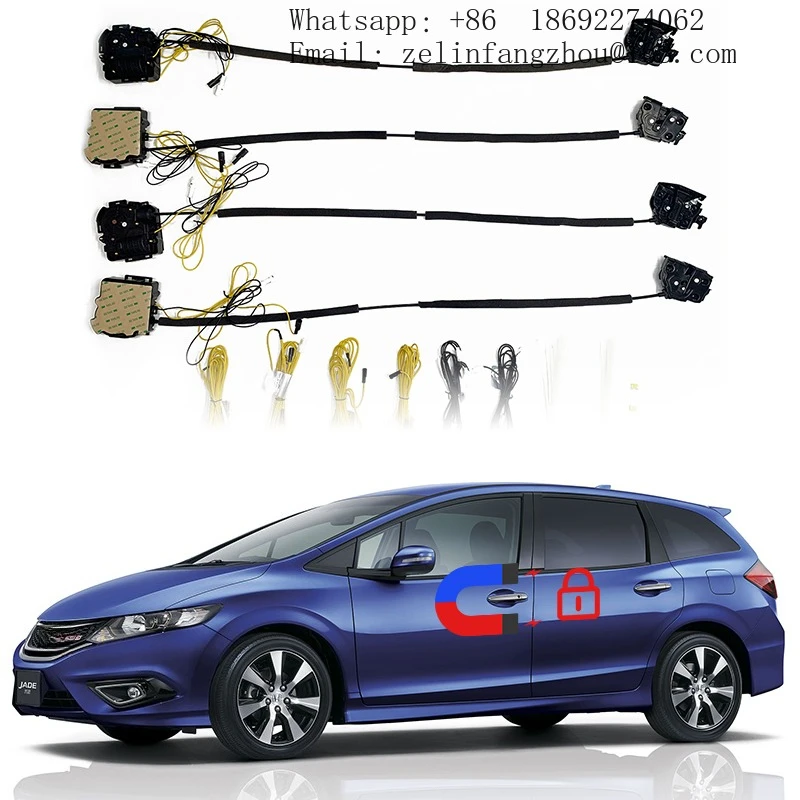 Электрический доводчик дверей для Honda Jade: модификация оригинального механического замка в электронный с функцией плавного закрывания
Электрический доводчик дверей для Honda Jade: модификация оригинального механического замка в электронный с функцией плавного закрывания