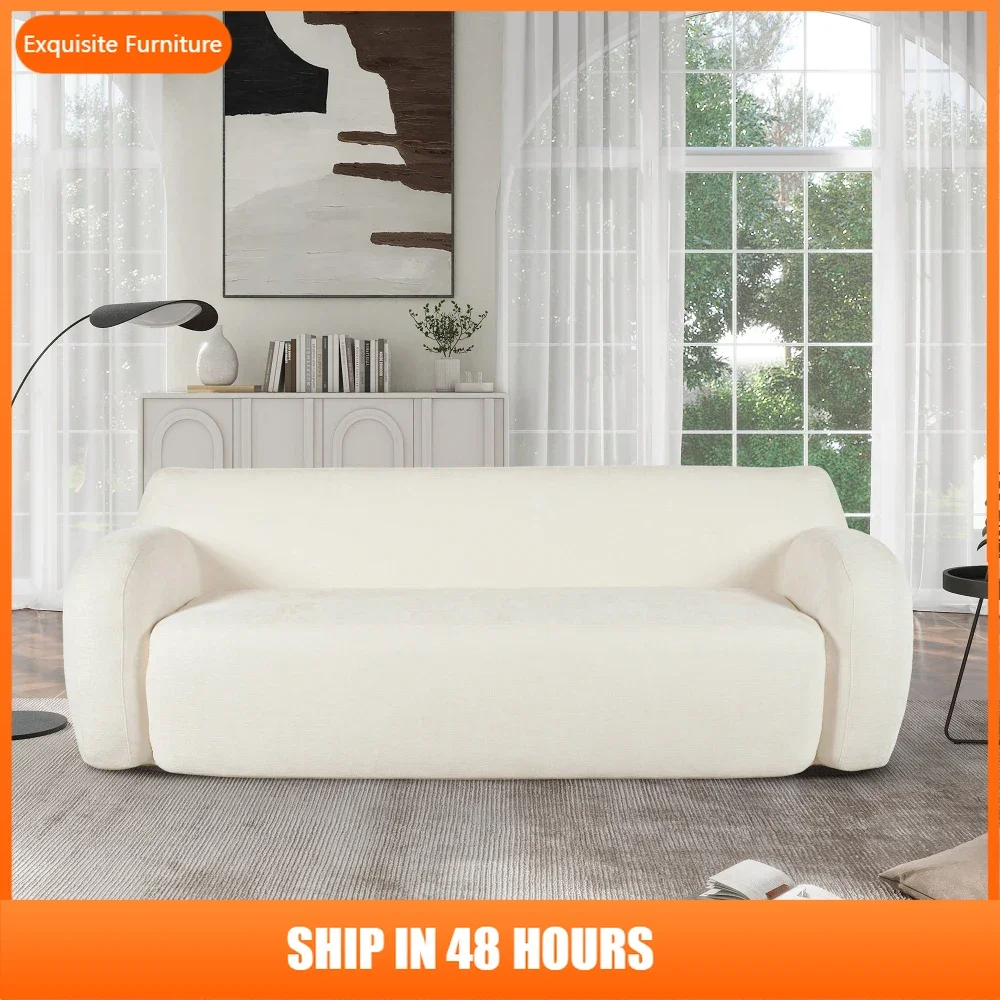 U_Style 81.5" Minimalist Compression Sofa, Curved Design, 3-Seater Casual Sofa for Living Rooms, Bedrooms, and Apartments
U_Style 81.5" Minimalist Compression Sofa, Curved Design, 3-Seater Casual Sofa for Living Rooms, Bedrooms, and Apartments