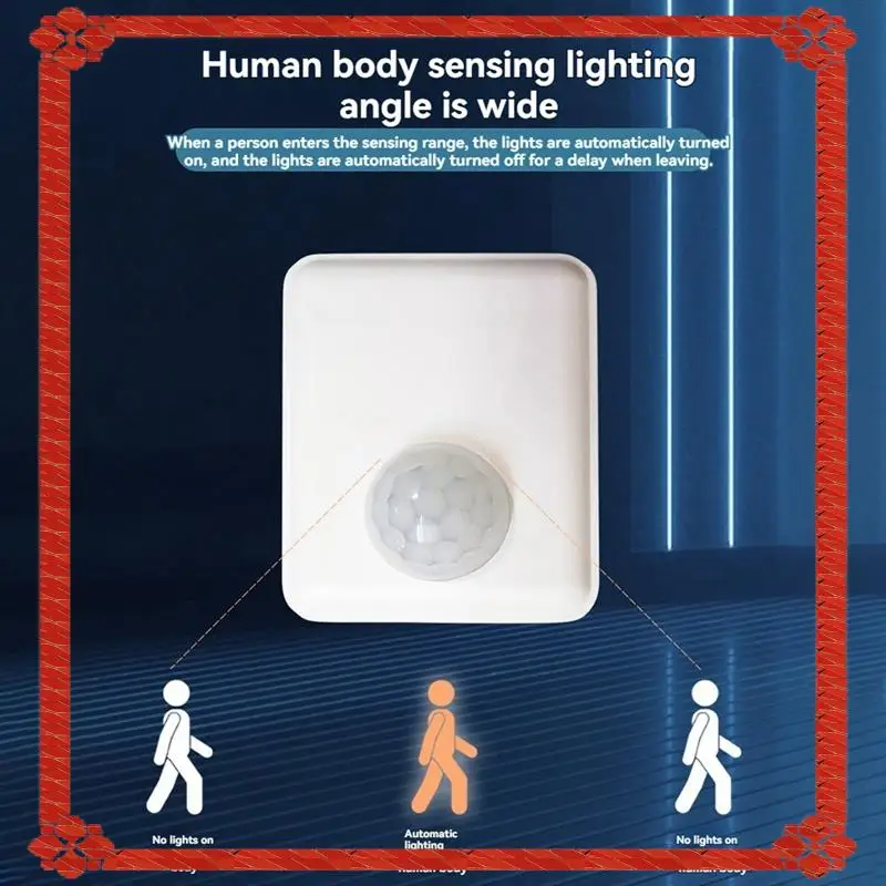2Pcs Motion Sensor Light Socket E27 Motion Detector Lamp Holder Socket Automatic Human Infrared Sensor Lamp Holder EU Plug
2Pcs Motion Sensor Light Socket E27 Motion Detector Lamp Holder Socket Automatic Human Infrared Sensor Lamp Holder EU Plug