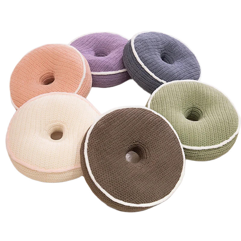 40x40cm Plush Seat Cushion Donut Throw Pillow Stuffed Pink Grey Brown Green White Purple Soft Round Head Pillow Sofa Bed Decor
40x40cm Plush Seat Cushion Donut Throw Pillow Stuffed Pink Grey Brown Green White Purple Soft Round Head Pillow Sofa Bed Decor