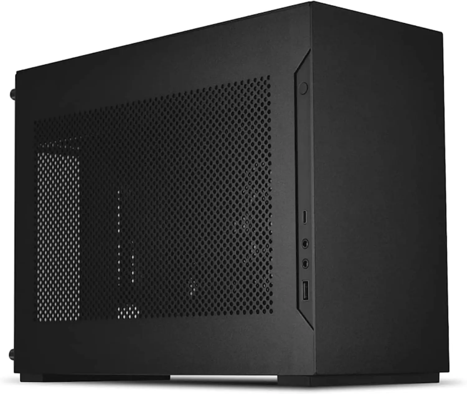 Корпус Mini-ITX для ПК с тройным креплением для видеокарты, алюминиевый корпус, стальной внутренний каркас, поддерживает 240-мм AIO и блоки питания SFX/SFX-L.
Корпус Mini-ITX для ПК с тройным креплением для видеокарты, алюминиевый корпус, стальной внутренний каркас, поддерживает 240-мм AIO и блоки питания SFX/SFX-L.