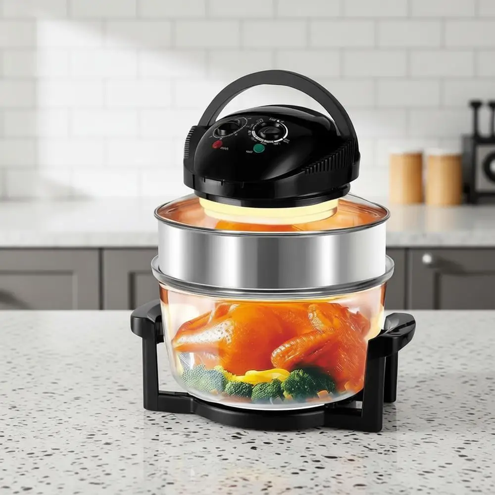 Многофункциональная стеклянная аэрофритюрница 10 в 1, 17 кварт, нетоксичная, для конвекционной выпечки, гриля, приготовления на пару, жарки и запекания – для кухни
Многофункциональная стеклянная аэрофритюрница 10 в 1, 17 кварт, нетоксичная, для конвекционной выпечки, гриля, приготовления на пару, жарки и запекания – для кухни