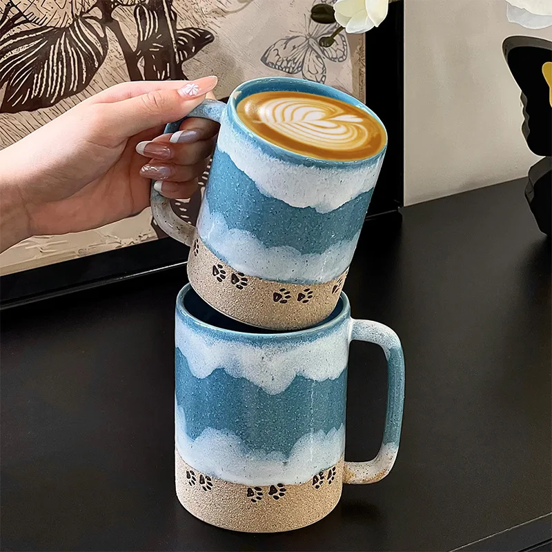 Personalized Creative Wave Beach Cups Mugs Ceramic Coffee Couple Cups As Souvenirs Household Drinking Utensils Tool Accessories
Personalized Creative Wave Beach Cups Mugs Ceramic Coffee Couple Cups As Souvenirs Household Drinking Utensils Tool Accessories