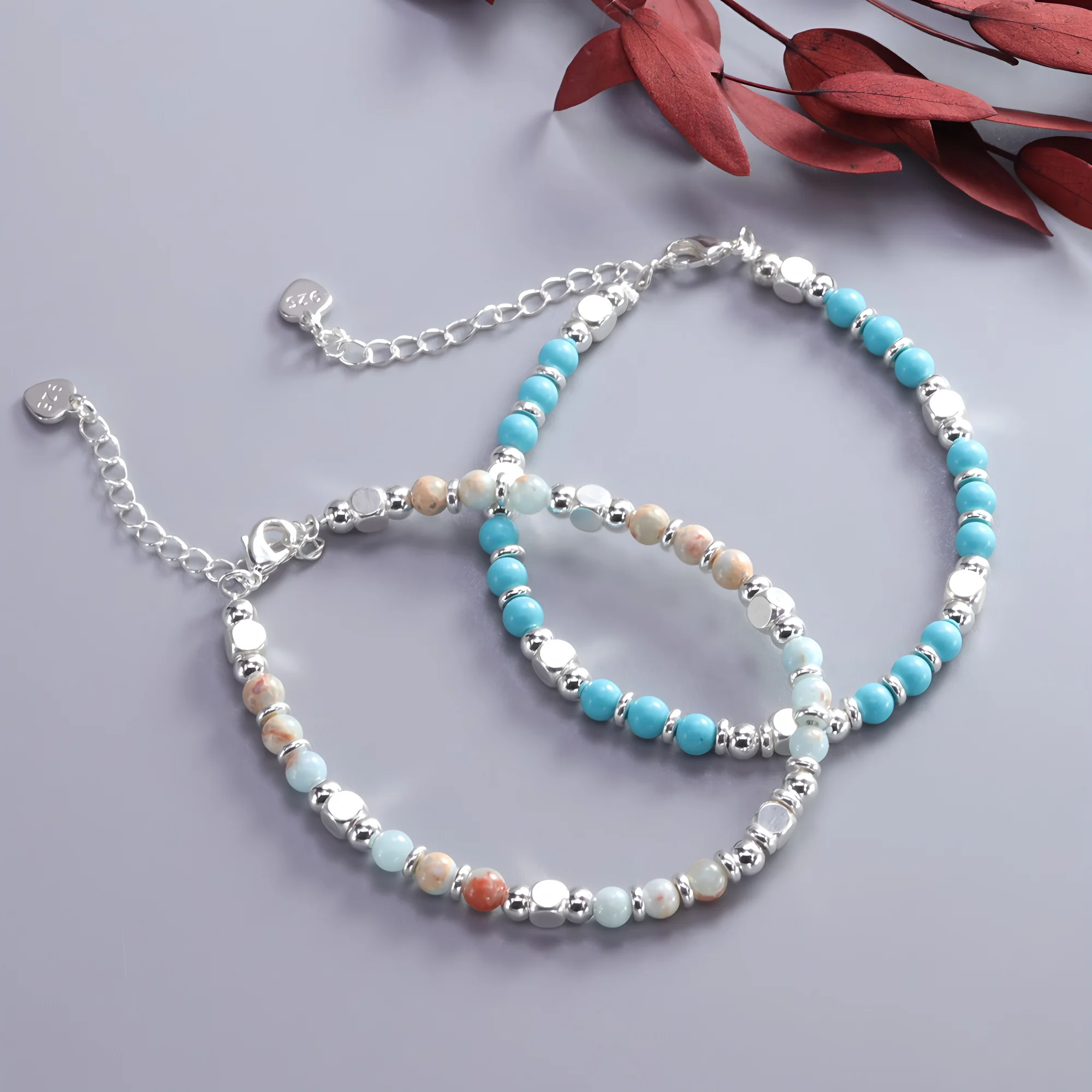 925 Sterling Silver Bracelet Blue Purple Black Green Jade Agate Stone For Woman Girl Fashion Jewelry Gift Dropship Wholesale
925 Sterling Silver Bracelet Blue Purple Black Green Jade Agate Stone For Woman Girl Fashion Jewelry Gift Dropship Wholesale