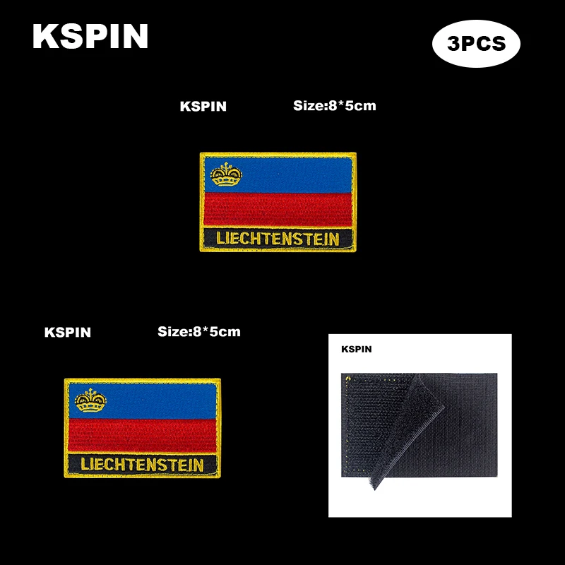 Rectangle National Flag Patch Hook Loop Liechtenstein Badges Armband 3D Stick on Jacket Backpack Stickers
Rectangle National Flag Patch Hook Loop Liechtenstein Badges Armband 3D Stick on Jacket Backpack Stickers