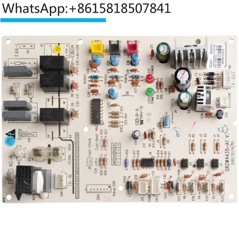 Air conditioning main board WZ4435 main board 30224409 302244091 universal 30224404
Air conditioning main board WZ4435 main board 30224409 302244091 universal 30224404