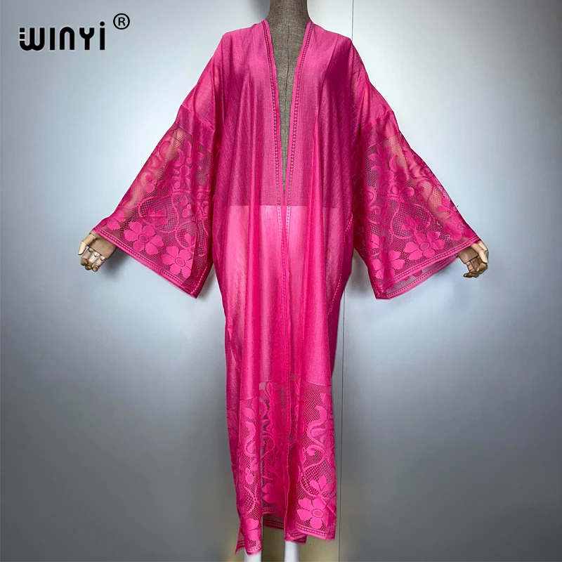 WINYI кимоно кружево перспектива сексуальный кардиган мусульманские женские платья пляжная одежда кафтан накидка вечернее платье Абая Дубай роскошь 
WINYI кимоно кружево перспектива сексуальный кардиган мусульманские женские платья пляжная одежда кафтан накидка вечернее платье Абая Дубай роскошь