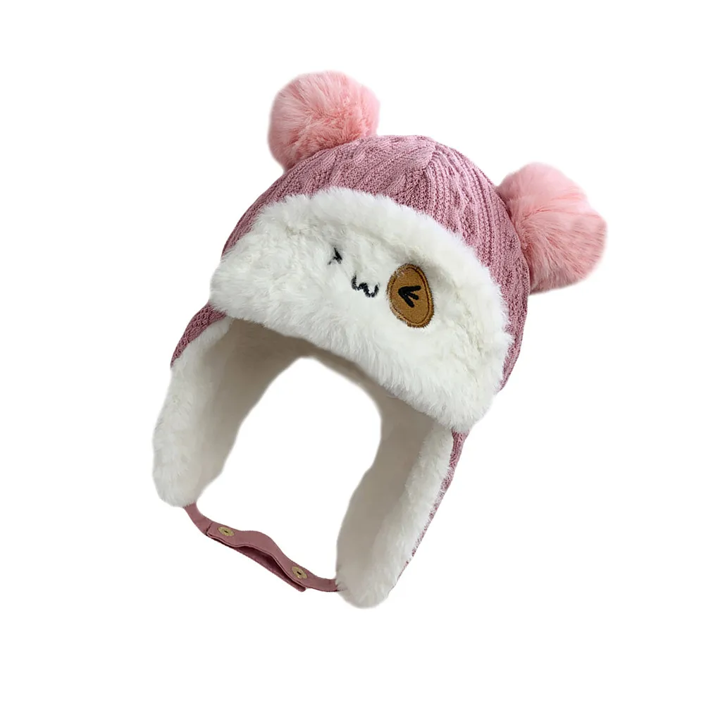 Lovely Cartoon Style Earflap Hat for Warm Cotton Winter Beanie with Ties Cold Wind Protection Daily
Lovely Cartoon Style Earflap Hat for Warm Cotton Winter Beanie with Ties Cold Wind Protection Daily