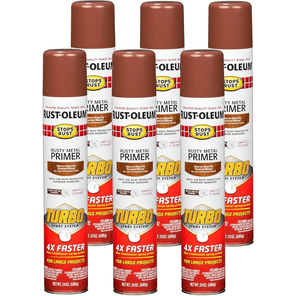 353346 -6PK Ограничитель ржавых металлов Turbo Rusty Metal Primer-спрей, 24 унции (6 шт. в упаковке)
353346 -6PK Ограничитель ржавых металлов Turbo Rusty Metal Primer-спрей, 24 унции (6 шт. в упаковке)