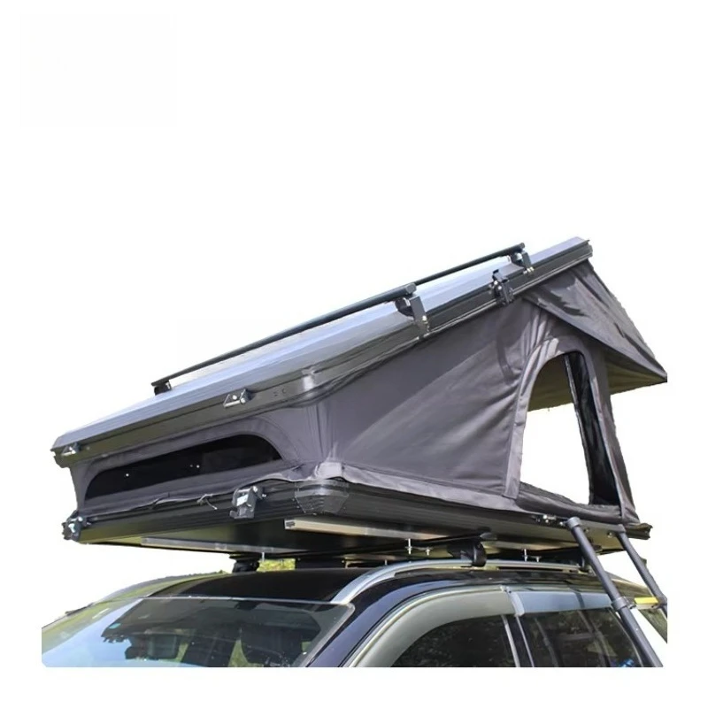 X Hinge 2-3 Person Australia Triangle Hardshell Aluminum Car Roof Top Tent with Roof Rack for Solar Power Panel Mounted
X Hinge 2-3 Person Australia Triangle Hardshell Aluminum Car Roof Top Tent with Roof Rack for Solar Power Panel Mounted