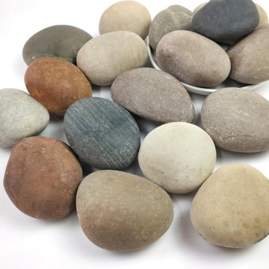 Large River Rocks for Landscaping, 3-4 Inch Mixed Colors Pebbles for Plants and Garden, Premium Rocks for Flower Beds, Indoor F
Large River Rocks for Landscaping, 3-4 Inch Mixed Colors Pebbles for Plants and Garden, Premium Rocks for Flower Beds, Indoor F
