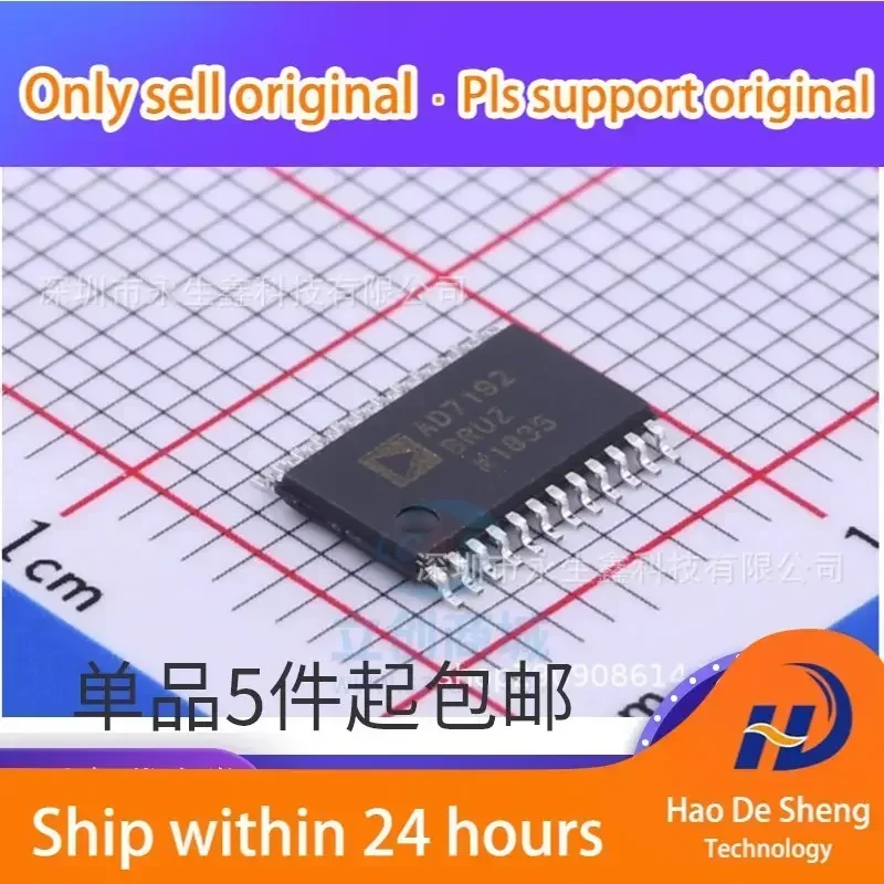10 шт./лот AD7192BRUZ AD7192 TSSOP-24, микросхема преобразователя, новая, оригинальная, в наличии
10 шт./лот AD7192BRUZ AD7192 TSSOP-24, микросхема преобразователя, новая, оригинальная, в наличии