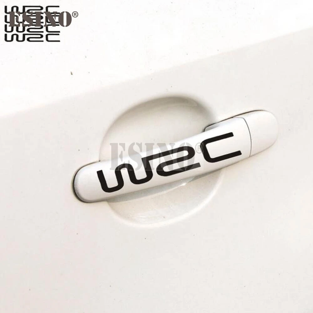 4 x Universal Car Styling Fashion Creative Auto Decorative Decals WRC PVC Carving Car Body Car Handles Decals Pattern Vinyl Film
4 x Universal Car Styling Fashion Creative Auto Decorative Decals WRC PVC Carving Car Body Car Handles Decals Pattern Vinyl Film