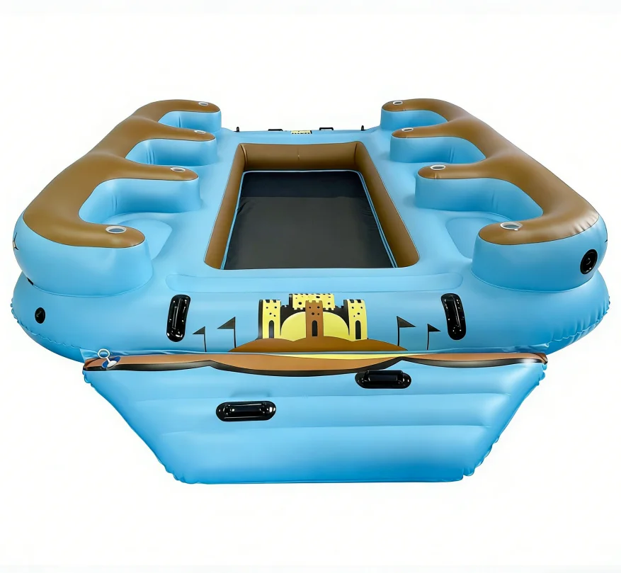 Комфортная вечеринка с плавающей островью, многопозиционная водная надувная кровать, плавающий плот
Комфортная вечеринка с плавающей островью, многопозиционная водная надувная кровать, плавающий плот