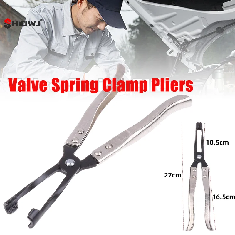 1Pcs Professional Valve Spring Clamp Plier Oil Valve Stem Seal Removal Tool Disassembly Pliers Car Engine DIY Tools Accessories
1Pcs Professional Valve Spring Clamp Plier Oil Valve Stem Seal Removal Tool Disassembly Pliers Car Engine DIY Tools Accessories