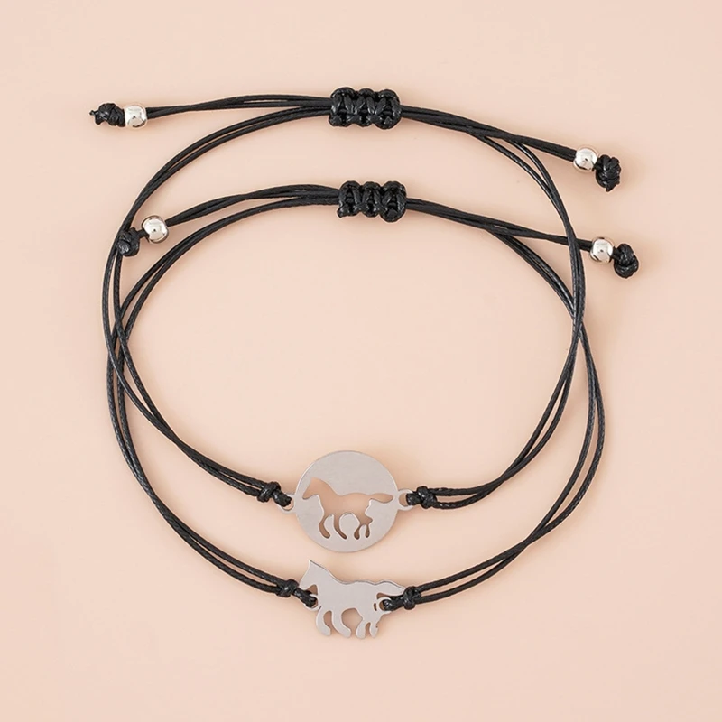 Mother Daughter Bracelets Set for Mommy & Me Matching Horse for Wish Bracelets Jewelry Gift for Mom Daughter Birthday
Mother Daughter Bracelets Set for Mommy & Me Matching Horse for Wish Bracelets Jewelry Gift for Mom Daughter Birthday