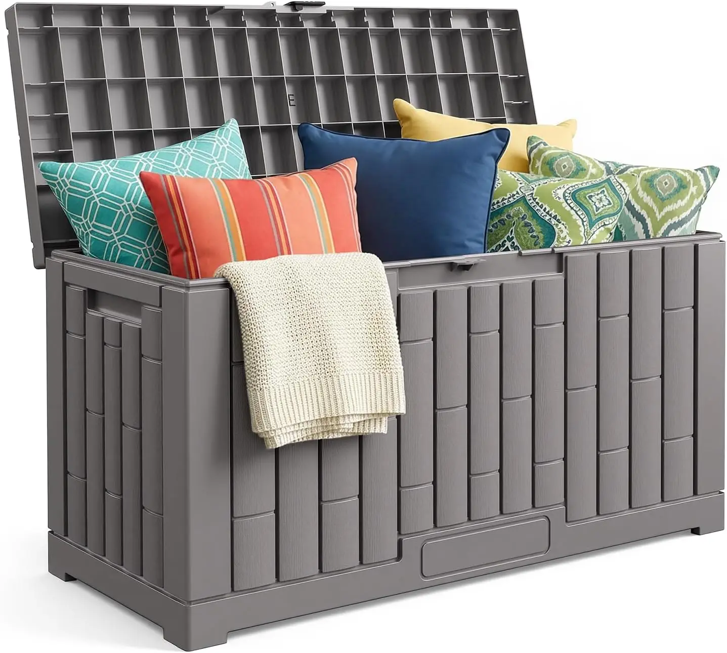 60 Gal Outdoor Storage Box, Waterproof & UV Resistant, Lockable, Easy Assembly, for Patio Garden
60 Gal Outdoor Storage Box, Waterproof & UV Resistant, Lockable, Easy Assembly, for Patio Garden