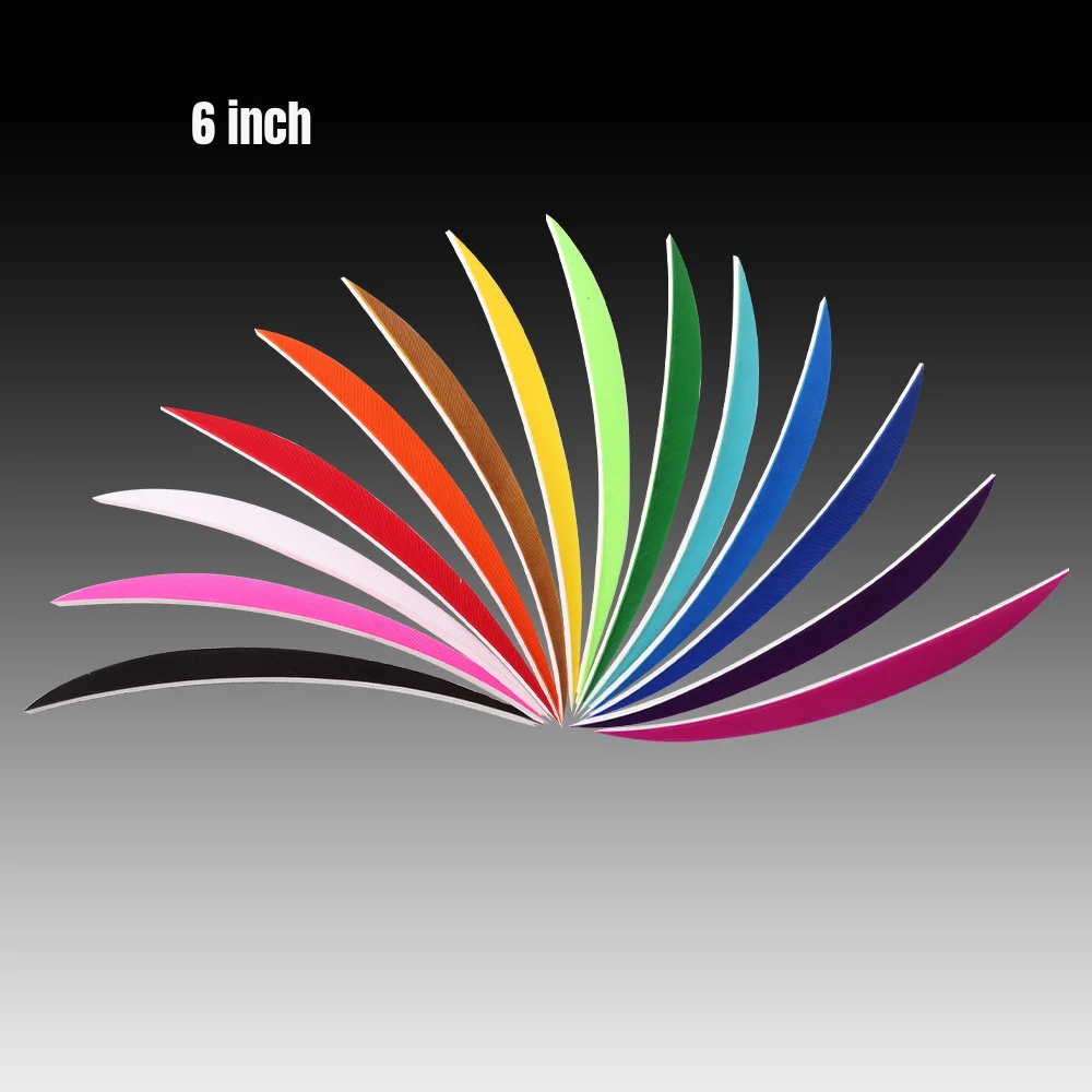 6" 7" Archery Natural Feathers Real Plumes Arrow Fletching 50pcs/Bag for Target Hunting
6" 7" Archery Natural Feathers Real Plumes Arrow Fletching 50pcs/Bag for Target Hunting